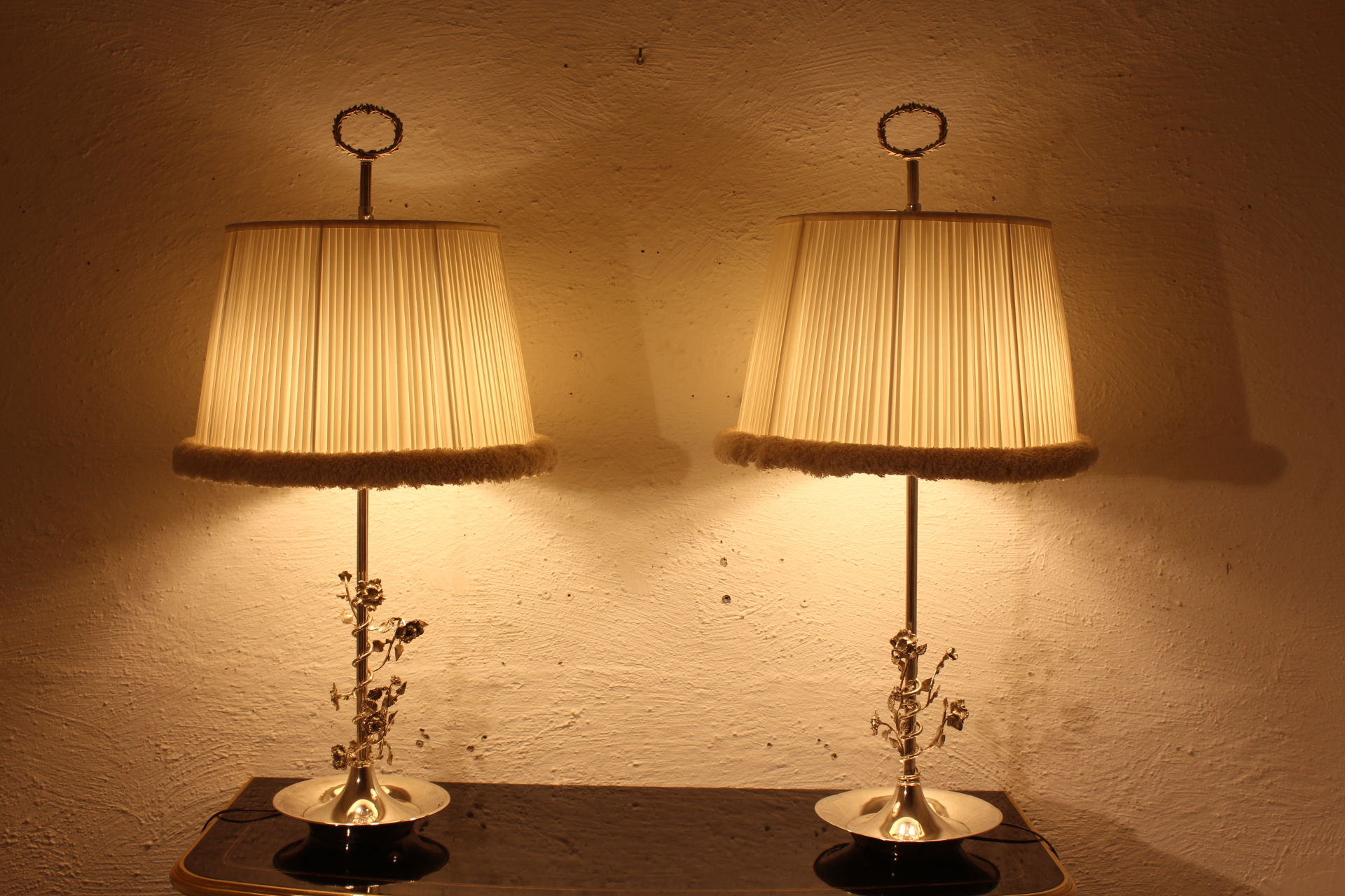 belle  Paire de lampes